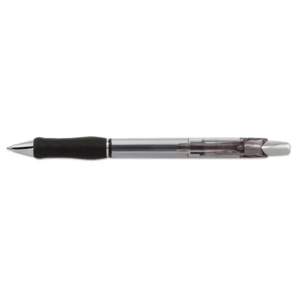 Pentel R.S.V.P. Super RT Retractable Ballpoint Pen 0.7 mm Black Barrel/Ink 1 Dozen BX477A