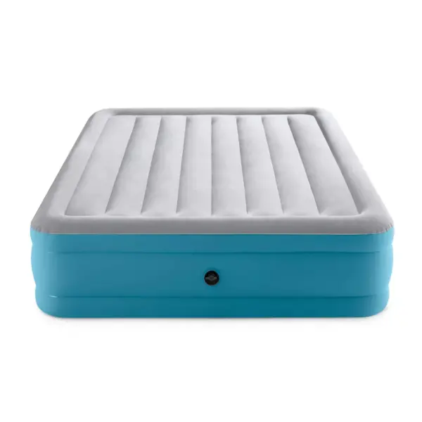 Intex Raised 16" Air Mattress with Hand Held 120V Pump - Queen Size