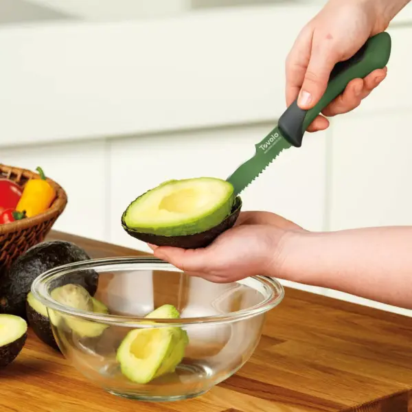 Tovolo Comfort Grip 5.75" Avocado Knife Pesto 14010-500