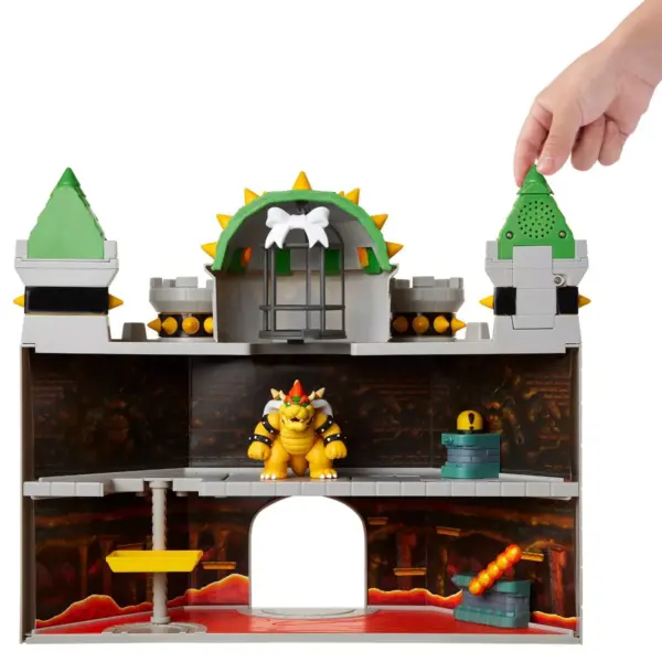 Nintendo Super Mario Bowser Castle with 2.5" Bowser Figure