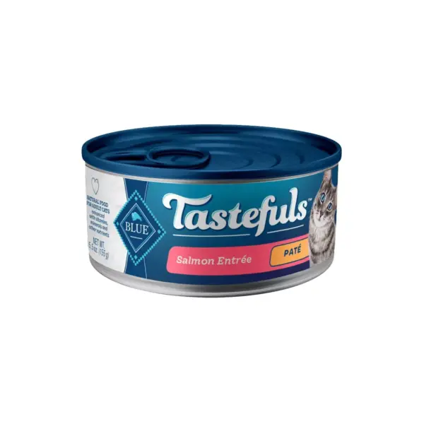 Blue Buffalo Tastefuls Adult Cat Salmon Entree Pate Wet Cat Food - 5.5oz