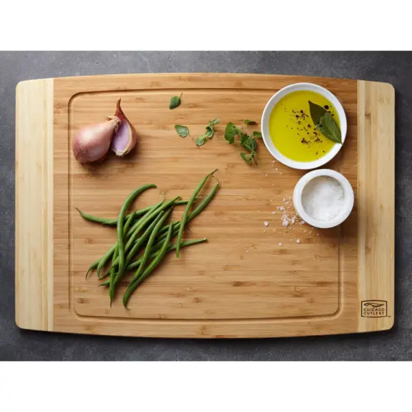 Chicago Cutlery Woodworks 14"x20" Bamboo Cutting Board