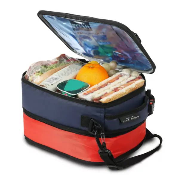 Arctic Zone Titan Deep Freeze High Performance Expandable Upright Lunch Box with 2 Ice Walls