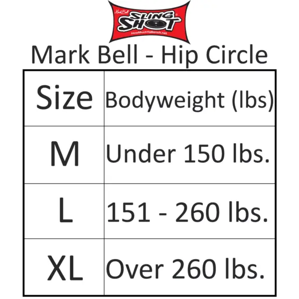 Sling Shot Big Gluteus Maximus Hip Circle Resistance Band by Mark Bell - S/M - Blue