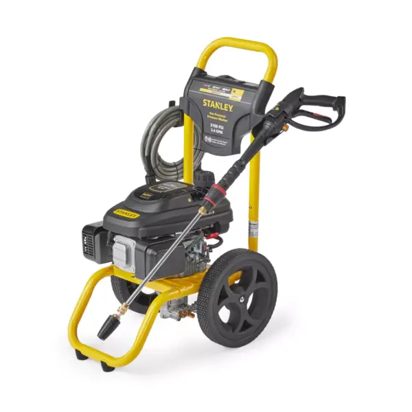 Stanley 2.4 GPM 3100 PSI Gas Power Portable High Pressure Washer Surface Cleaner