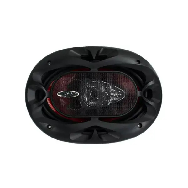 BOSS CH6930 6x9" 400W 3-Way Car Coaxial Audio Stereo Speakers Red