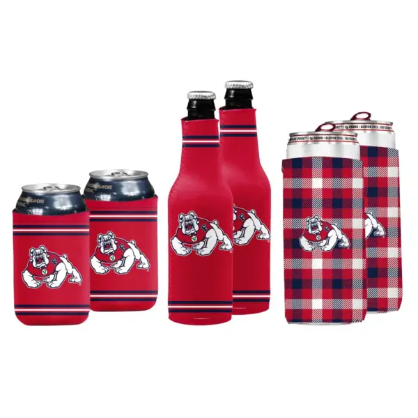 NCAA Fresno State Bulldogs Coozie Variety Pack