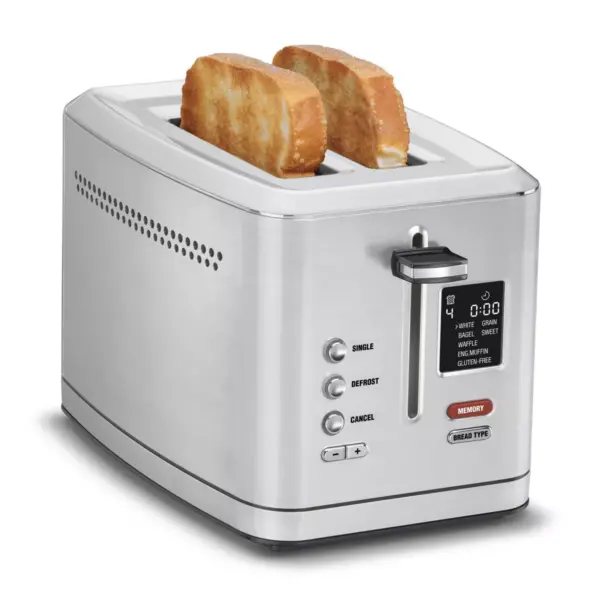 Cuisinart 2 Slice Digital Toaster w/ MemorySet Feature - Stainless Steel - CPT-720