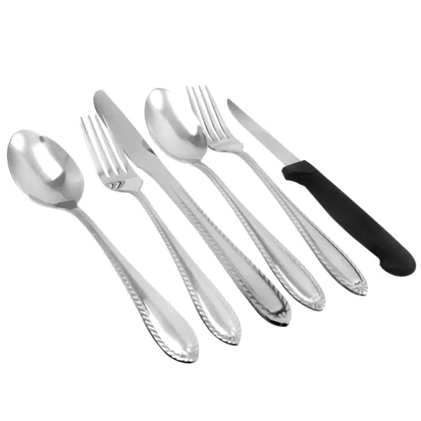 Gibson Wilmington Plus 55 Piece Flatware Set