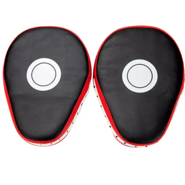 Mind Reader Boxing Mitt, Set of 2 Mitts, Red/Black