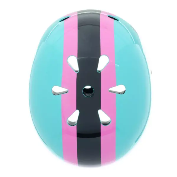 Nutcase Stripe Kids' Helmet -  Teal