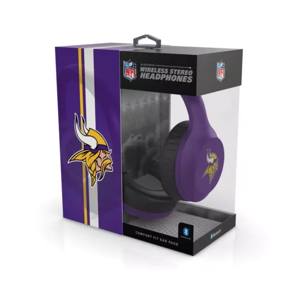 NFL Minnesota Vikings Wireless Headphones