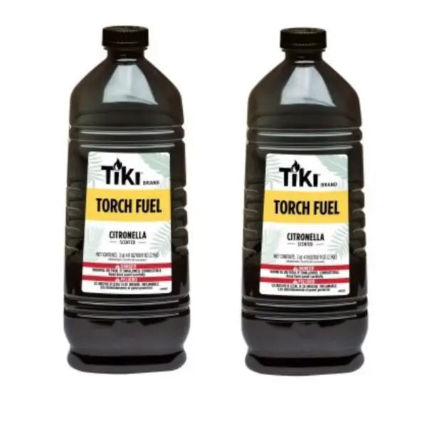 2pk 100oz Easy Pour Citronella Scented Torch Fuel- TIKI