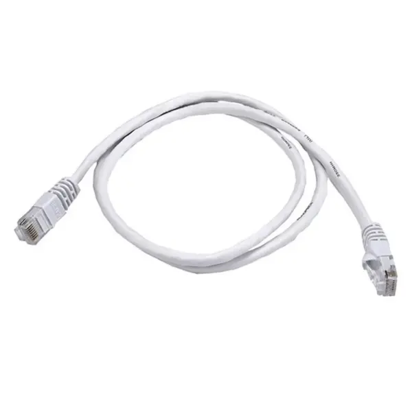 Monoprice Cat5e Ethernet Patch Cable - 3 Feet - White | Network Internet Cord - RJ45, Stranded, 350Mhz, UTP, Pure Bare Copper Wire, 24AWG