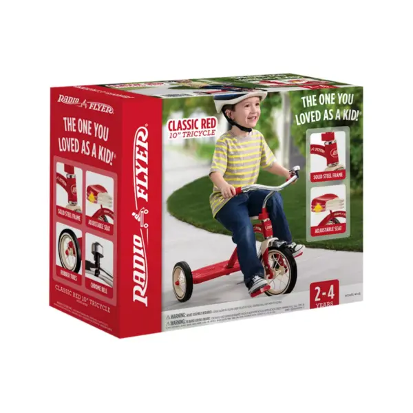 Radio Flyer 10" Classic Tricycle - Red