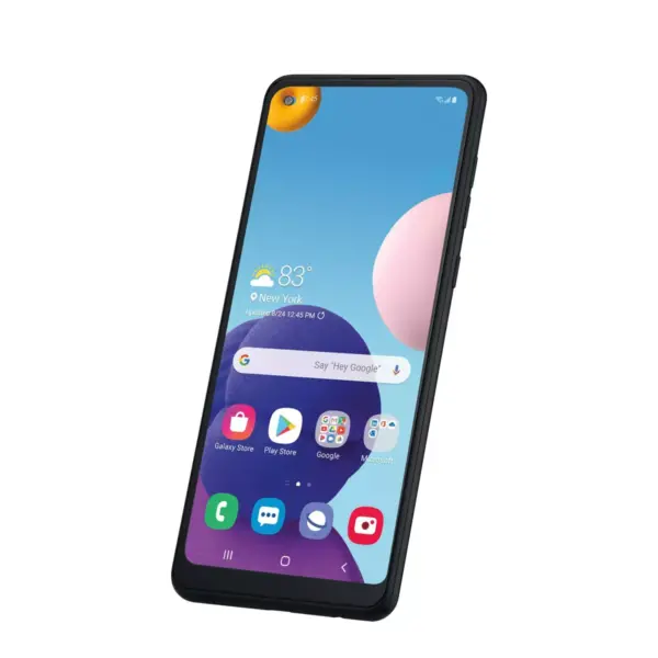 Consumer Cellular Postpaid Samsung A21 (32GB) - Black