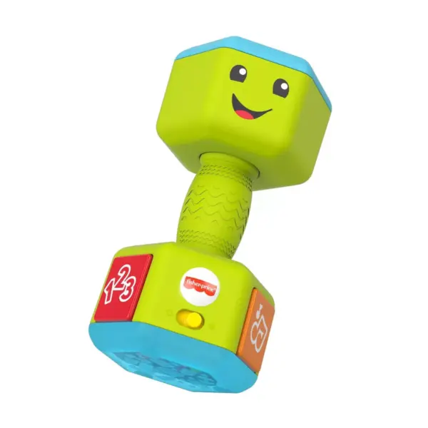 Fisher-Price Laugh & Learn Countin' Reps Dumbbell Toy