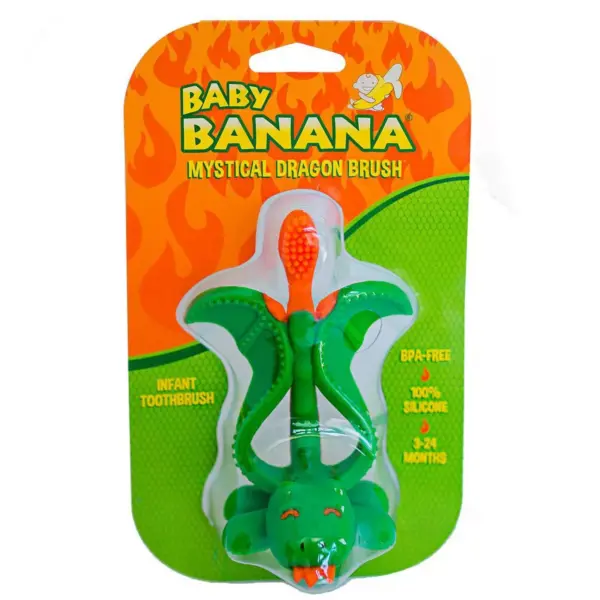 Baby Banana Training Toothbrush - Mystical Dragon