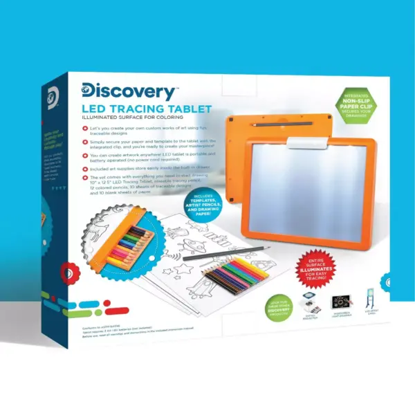 LED Tracing Tablet - Discovery Kids