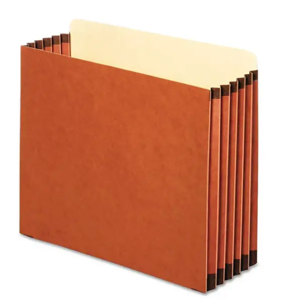 Globe Weis File Cabinet Pockets Straight Cut 1 Pocket Letter Redrope FC1534P