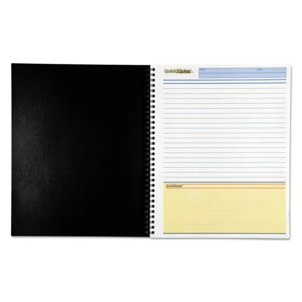 Cambridge Side Bound Guided Business Notebook QuickNotes 11 x 8 1/2 80 Sheets 06066