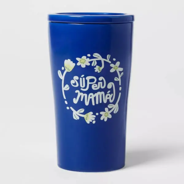 10oz Stoneware Super Mama Tumbler with Lid - Opalhouse™