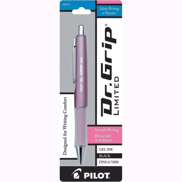 Pilot Pen Gel Retractable Black Ink/Assorted Barrel 36274