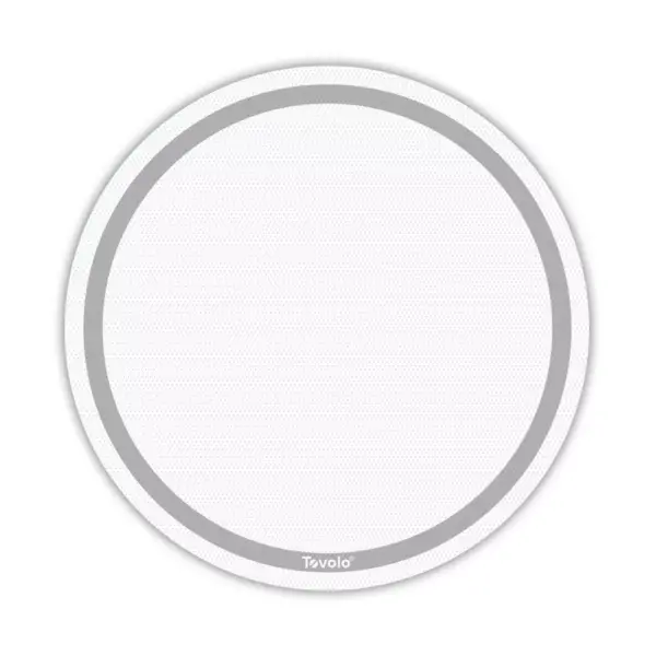 Tovolo TrueBake 11.25" Round Baking Mat Oyster Gray 13027-201