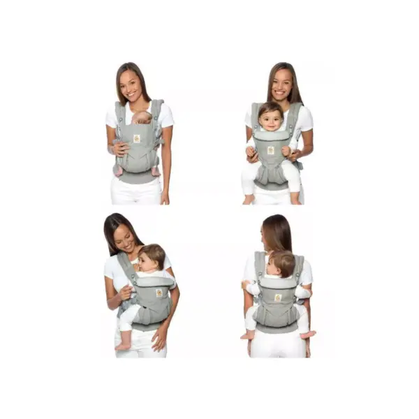 Ergobaby Omni 360 Cool Air Mesh All Carry Positions Baby Carrier - Raven