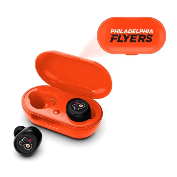 NHL Philadelphia Flyers True Wireless Earbuds