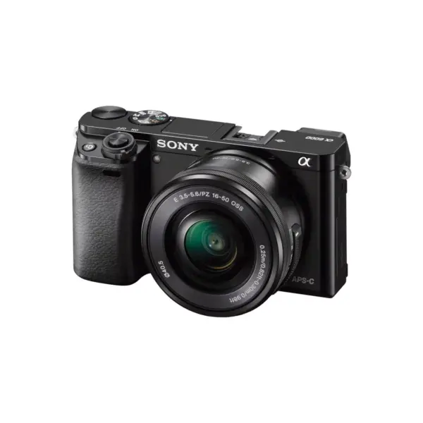 Sony Mirrorless Camera a6000 - Black (ILCE6000L/B)