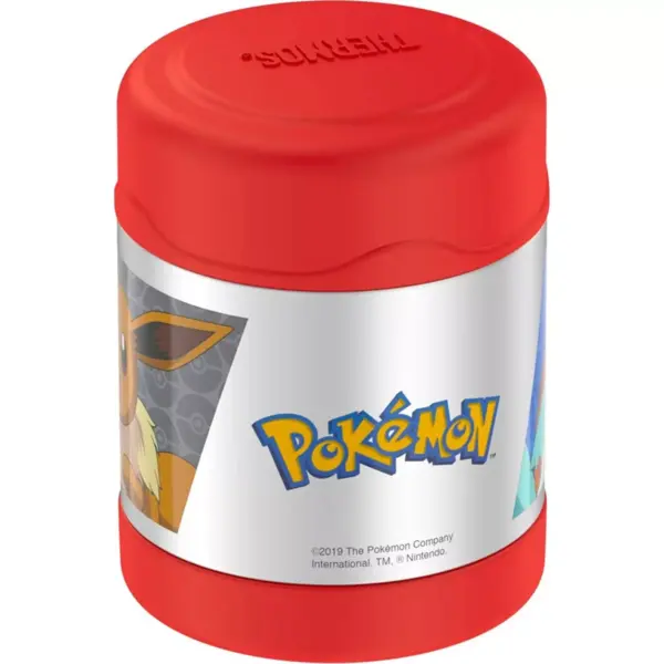 THERMOS FUNTAINER 10 Ounce Stainless Steel Kids Food Jar, Pokémon