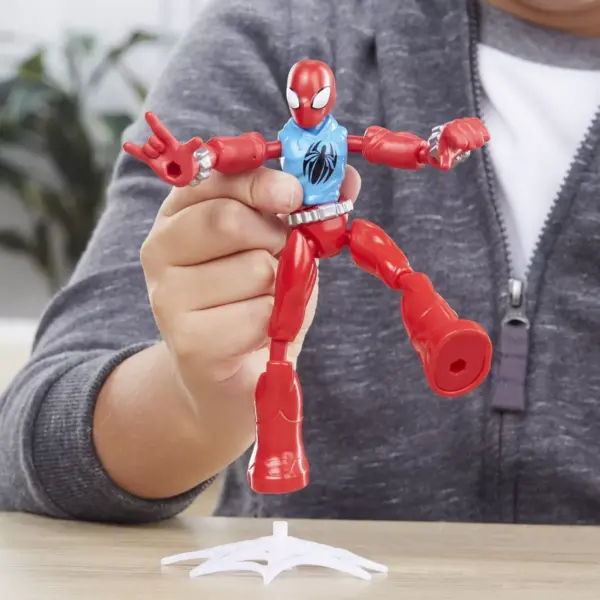 Marvel Spider-Man Bend and Flex Scarlet Spider Action Figure