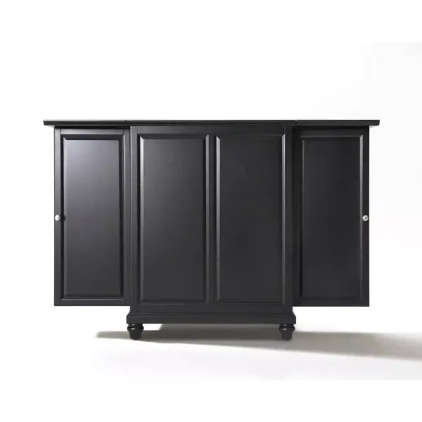 Cambridge Expandable Bar Cabinet Black - Crosley