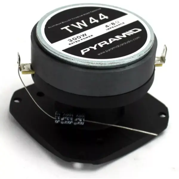 Pyramid TW44 1" 600W Heavy Duty Titanium Dome Bullet Car Super Tweeters