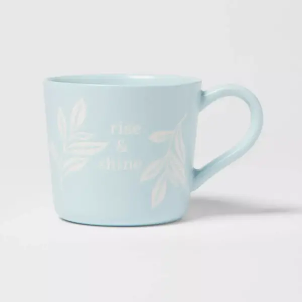 15oz Stoneware Rise and Shine Mug - Threshold™