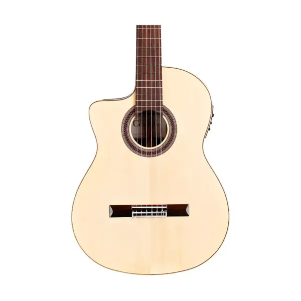 Cordoba GK Studio Negra Left-Handed Flamenco Acoustic-Electric Guitar Natural