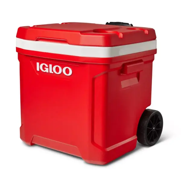 Igloo Latitude 60qt Roller Portable Cooler - Red