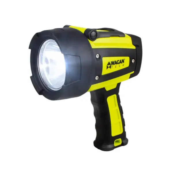 Wagan Brite-Nite WR600 LED Rechargeable Waterproof Spotlight - Yellow