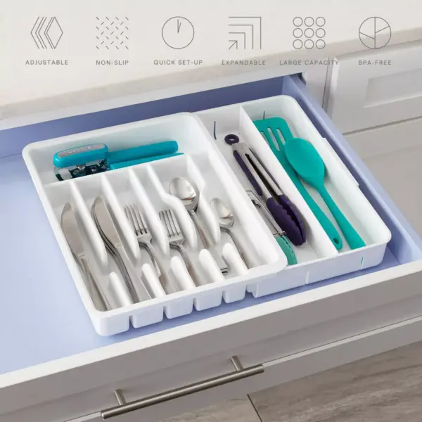 YouCopia DrawerFit Expandable Utensil Tray