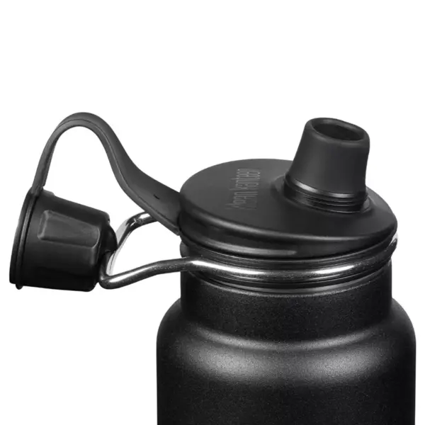 Klean Kanteen 32oz TKWide Stainless Steel Water Bottle with Chug Cap - Black