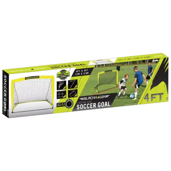 Franklin Sports Blackhawk 4'x3' Pop-Up Soccer Goal