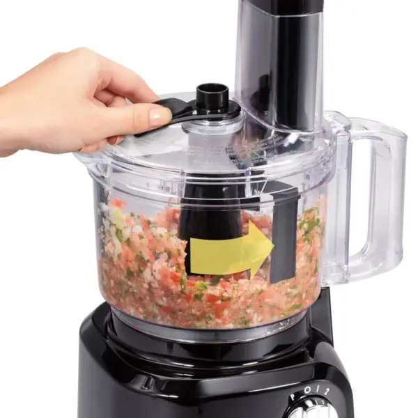 Hamilton Beach 8-Cup Food Processor - Black