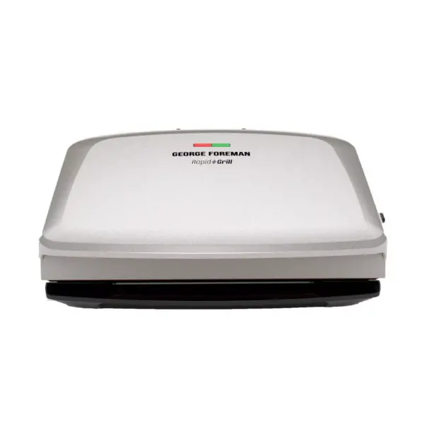 George Foreman Rapid Series 5-Serving Indoor Grill and Panini Press - White