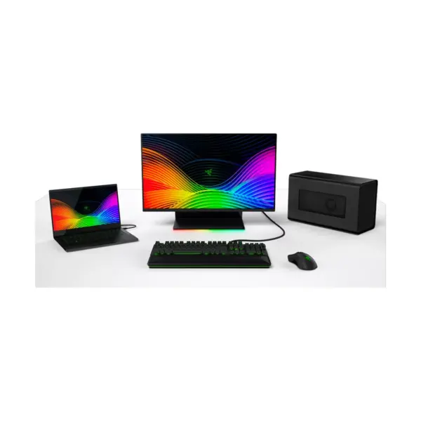 Razer Raptor 27" 144Hz Gaming Monitor - Non-Glare WQHD IPS Display - 90° Tilt