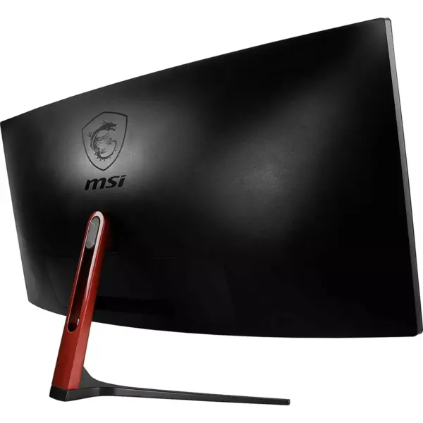 MSI Optix MAG341CQ 34 Inch 4K 3440 x 1440 8ms 100Hz 21:9 FreeSync Widescreen Curved Screen Gaming LED LCD VA Monitor - Black