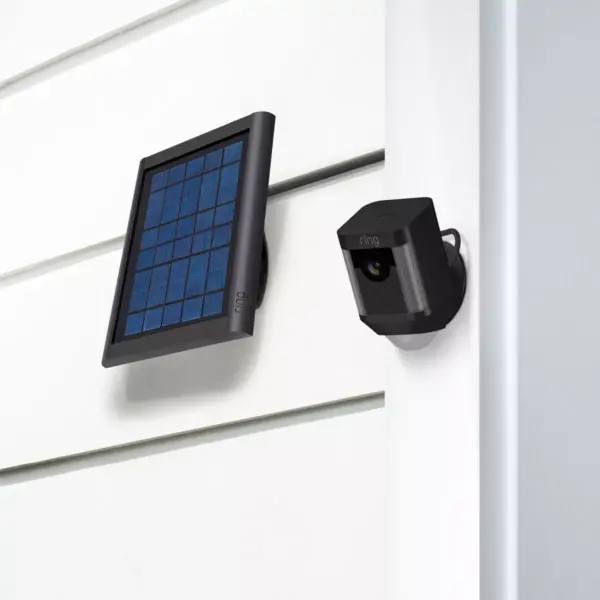 Ring Solar Panel for Spotlight Cam and Stick Up Cam - Black