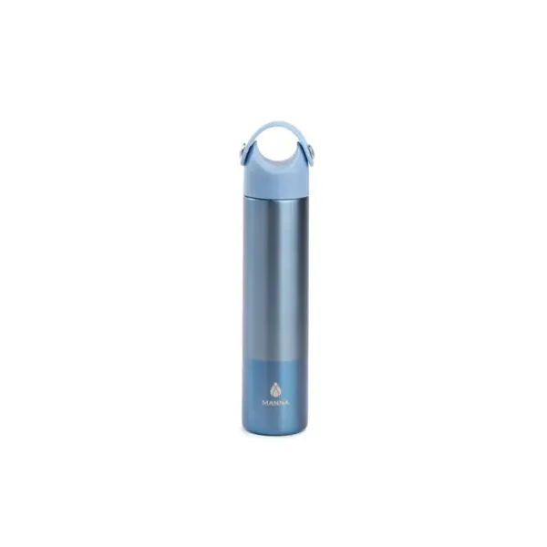 Manna 10oz Stainless Steel Frosted 2-Tone Hydration Bottle Blue