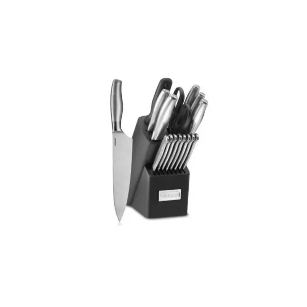 Cuisinart Artiste 17pc Stainless Steel Cutlery Block Set - C77SS-17P