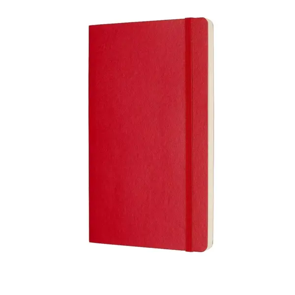 Moleskine Large Soft Cover, Dotted, Scarlet Red 854665XX